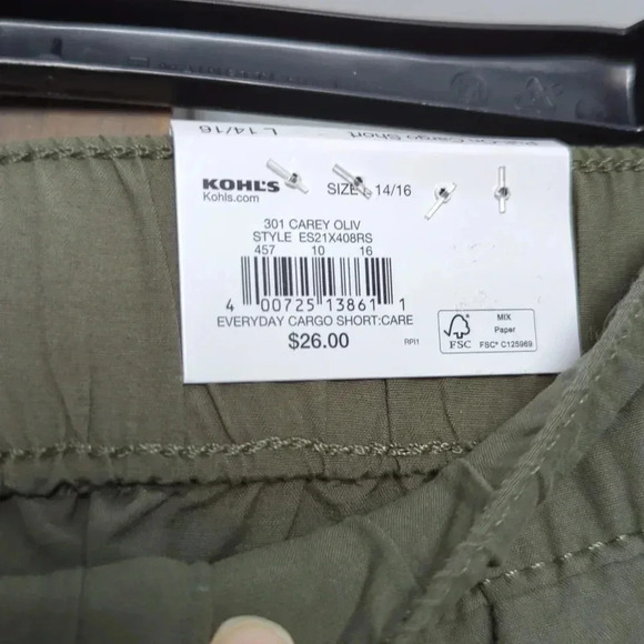 SONOMA pull on cargo shorts - Picture 6 of 9